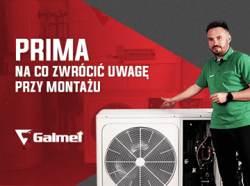 Galmet #2 Na co zwrócić uwagę przy montażu jednostki zewnętrznej pompy ciepła Galmet Prima?