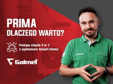 Galmet #1 Dlaczego warto wybrać pompę ciepła Prima?