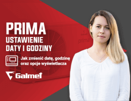 Galmet - Prima - ustawienie daty i godziny
